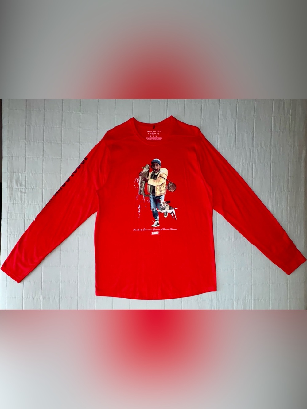 AKOO Camp Lodge Long Sleeve Shirt Red Size Large